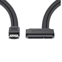 High quality 1 hot sell dual power eSATA USB 5V Combo to 22Pin SATA USB hard disk cable