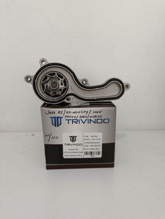 Water pump pompa air Honda HRV FREED BRIO 19200RB0003 Trivindo