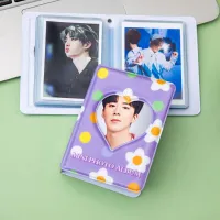 Cartoon Bear Photo Album 3 Inch Photocard Holder Korean Idols Cards Collect Book 40 Pockets Mini Instax Photos Polaroid Album  Photo Albums