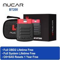 BT200 BT200 BT200 MUCAR PRO BT200ตรวจวิเคราะห์รถยนต์ OBD2เครื่องสแกนเนอร์บลูทูธ Wifi สำหรับรถยนต์ทุกคันออโต้ Obd 2 Tester 15 Resets การวินิจฉัย