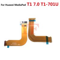 สำหรับ Huawei MediaPad T1 7.0 Honor T1 7.0 "T1-701 T1-701U เมนบอร์ดเมนบอร์ดเมนบอร์ดจอแอลซีดีเชื่อมต่อสายเคเบิลงอได้แสดงผล