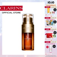 CLARINS DOUBLE SERUM 30ml คลาแรงส์ ดับเบิ้ล เซรั่มบำรุงผิวหน้า ลดเลือนริ้วรอย 30มล. เพื่อผิวกระชับ เรียบเนียน กระจ่างใส ผิวอ่อนเยาว์ขึ้น ภายใน 7 วัน