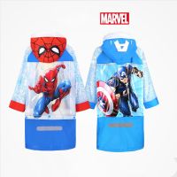 Disney kids Raincoat  Cartoon Spiderman US Captain Children raincoat  Kids Girls Rainproof Poncho Boys Rainwear Baby Rainsuit