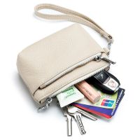 【JH】New Women Genuine Leather Wallets Female Small RFID Purses Large Capacity Cute Wallet Soft Cowhide Money Bag Coin Card Holders