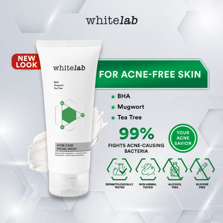 Whitelab Acne Care Facial Wash (100g) | Lazada