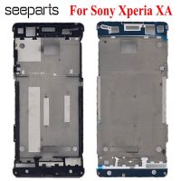 【❉HOT SALE❉】 xuren5304977 กรอบด้านหน้าตรงกลางใหม่ทั้งหมดตัวเรือนสำหรับ Sony Xperia Xa F3111 F3112 F3115กรอบด้านหน้าสำหรับ Sony Xa ชิ้นส่วนซ่อมกรอบกลาง