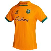 2022 AUSTRALIA WALLABIES HOME GOLD RUGBY TRAINING JERSEY size S M L XL XXL 3XL 4XL 5XL ชุดบอลผู้ใหญ่ กางเกงผู้รักษาประตู ชุดบอล เสื้อแมนยูย้อนยุค