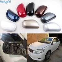 ผ้าคลุมกระจกมองหลังอุปกรณ์เสริมรถยนต์ Hengfei สำหรับ Toyota Corolla Axio 2010 2011กระจกมองหลังเปลือกกรอบหุ้มกระจกหลังรถยนต์