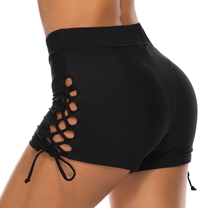 hotx-cw-womens-swimsuit-2022-trending-bottom-swimwear-adjustable-side-tie-trunks-female-shorts-waist-size