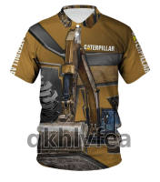 2023 Fashion New Caterpillar 3D All Over Printed polo Shirts For Men And Women 50（Contact the seller, free customization）