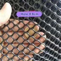 Black Plastic Wire Net Garden Leakproof Mesh Pad cat Kids Safety Balcony Railing Stairs Protection Net Tools