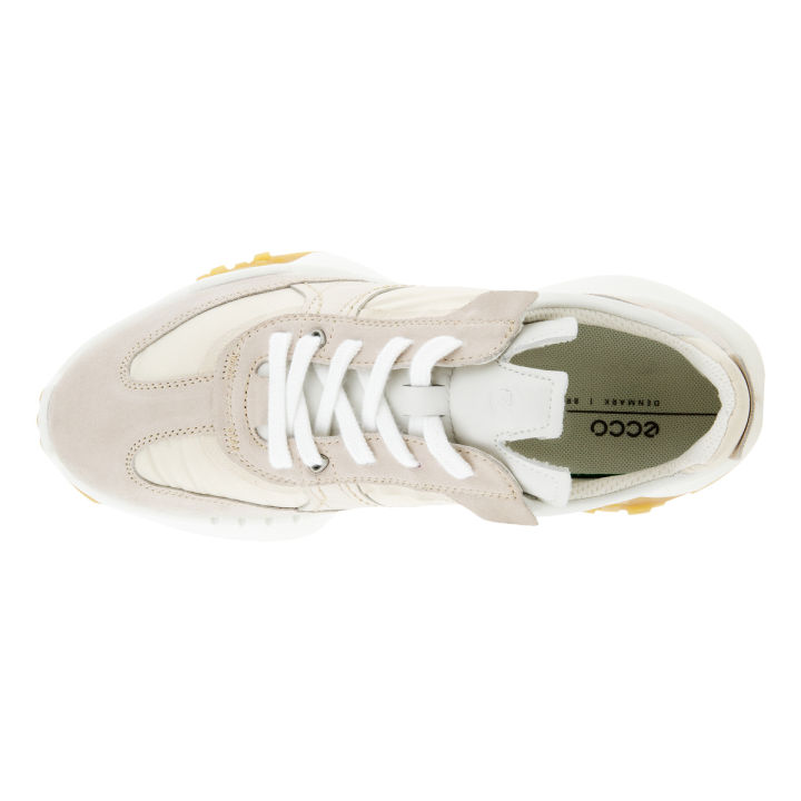 ecco-รอเท้าหนังรุ่น-retro-sneaker-w-sneaker-beige