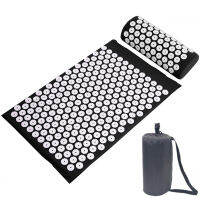 Massage Cushion Yoga Mat Portable Acupressure Home Set Exercise BackNeck Pain Relief Muscle Relaxation Fitness Tpy Gym