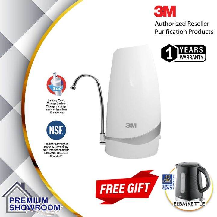 3M CTM 02 / CTM02 COUNTER TOP TABLE TOP WATER FILTER SYSTEM Lazada