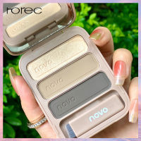 Horec (ใหม่/แท้)คิ้วฝุ่นตลับ 3 สี เฉดดิ้งไฮไลท์ Smooth Texture Lasting Makeup Eyebrow Powder