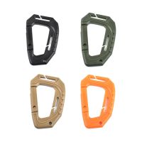 Outdoor Plastic Carabiners Camping Buckle Keychain Adventure for Climbing Hiking Mountaineering