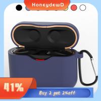 HONEYDEWD ใหม่ กันฝุ่น หูฟังไร้สาย อ่อนนุ่ม เคสซิลิโคน ป้องกัน ความคุ้มครองเต็มรูปแบบ ต่อต้านการสูญหาย