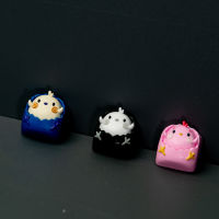 1ชิ้น Handmade แต่ละเรซิ่น Keycap Chick Theme Key Cap สำหรับ MX Switch คีย์บอร์ด Multicolor Keycaps