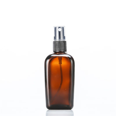 10ML/20ML/30ML/50ML/100ML Split Portable Cap Cosmetic Glass Bottle Brown Travel Spray Perfume Mini