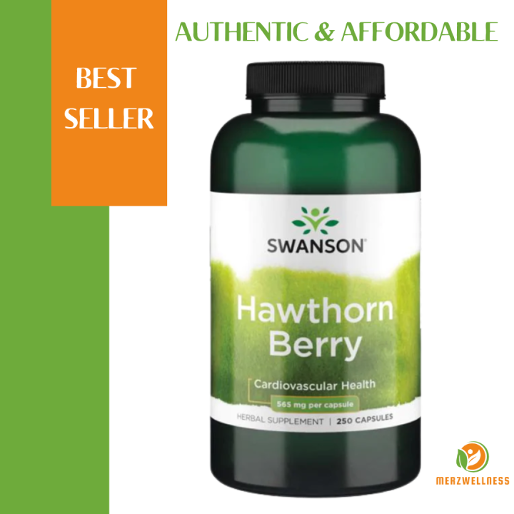 Swanson Premium Hawthorn Berry, 565 mg, 250 caps Lazada PH