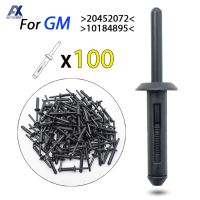 100PCS Rivet คลิปรถ Body Retainer กันชน Fender Liner Fasteners Kit สำหรับ Chrysler 300 Jeep Wrangler JK Ford Dodge Avenger