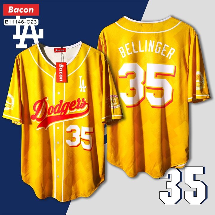 เสื้อกีฬาเบสบอล-เสื้อแฟชั่น-la-dodgers-35