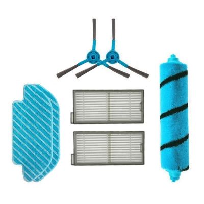 7Pcs HEPA Filter Side Brush Replacement Parts for 6090 7090 Robot Vacuum Cleaner Accessories