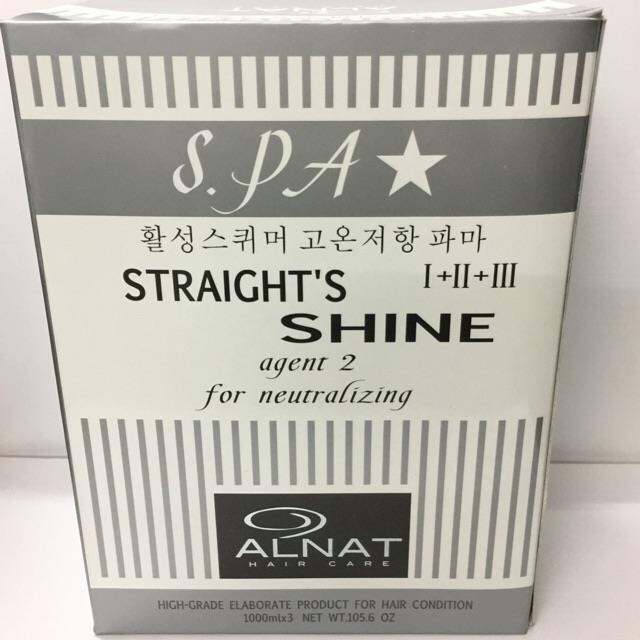 New Korea Straight’s Shine Rebonding Cream Set (1 2 3)x1000ML Lazada