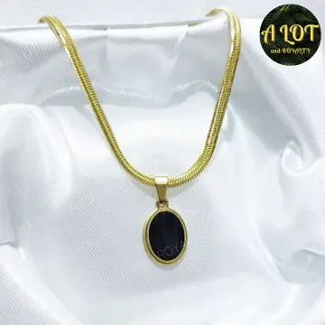 Buy Black Necklaces & Pendants for Women by Waama Jewels Online | Ajio.com