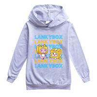 [ในสต็อก] Lankybox เสื้อกันหนาวหมวกแฟชั่นแขนยาวผ้าฝ้าย + โพลีเอสเตอร์ฤดูใบไม้ร่วงการ์ตูนเด็กเสื้อกันหนาวหมวกการ์ตูนชายหญิงสาวเด็กเสื้อผ้า