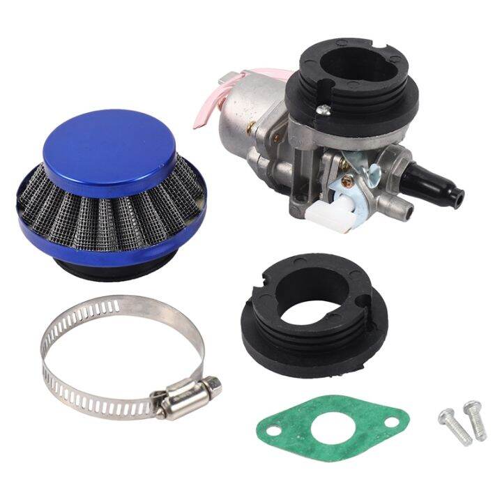 Carburatore + Filtro Aria 44mm Per Mini Moto 47cc 49cc - Compatibile Con Go Kart E Quad