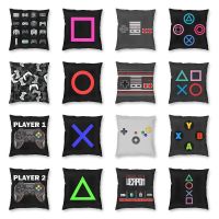 {fabric sofa}วิดีโอ Gamepads เบาะ CoverSquareGaming ควบคุมโยนปลอกหมอนเครื่องเล่นเกมจอยสติ๊กปลอกหมอนสำหรับโซฟา