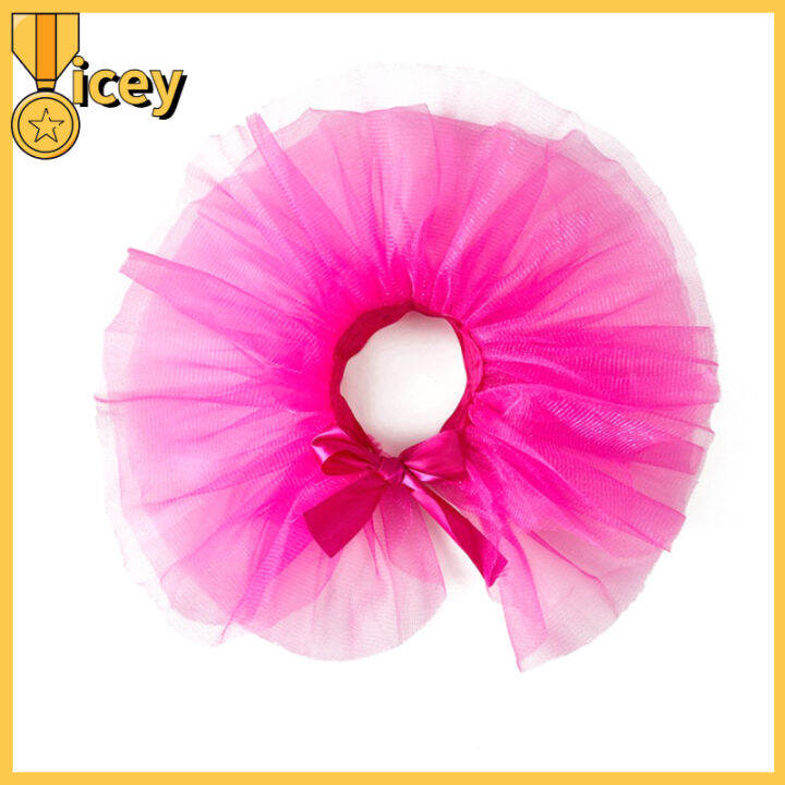 iceyhome-กระโปรงทูทู่สีสันสดใสสำหรับสัตว์เลี้ยงเครื่องแต่งกายชุดเดรสสำหรับงานวันเกิดน่ารักอุปกรณ์สัตว์เลี้ยงสำหรับขนาดกลางขนาดเล็กสุนัขแมวขนาดใหญ่