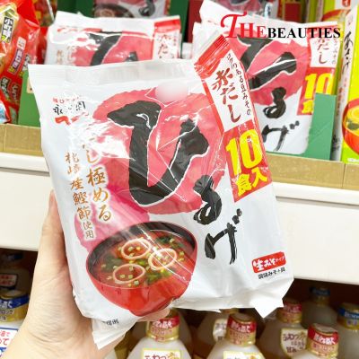 ❤️พร้อมส่ง❤️   Nagatanien Raw Miso Soup Hiruge 181G. 🍜 🇯🇵 Made in Japan 🇯🇵  ซุปมิโซะ ซุปมิโซะฮิรุเกะ  ซุปมิโซะกึ่งสำเร็จรูป 🔥🔥🔥