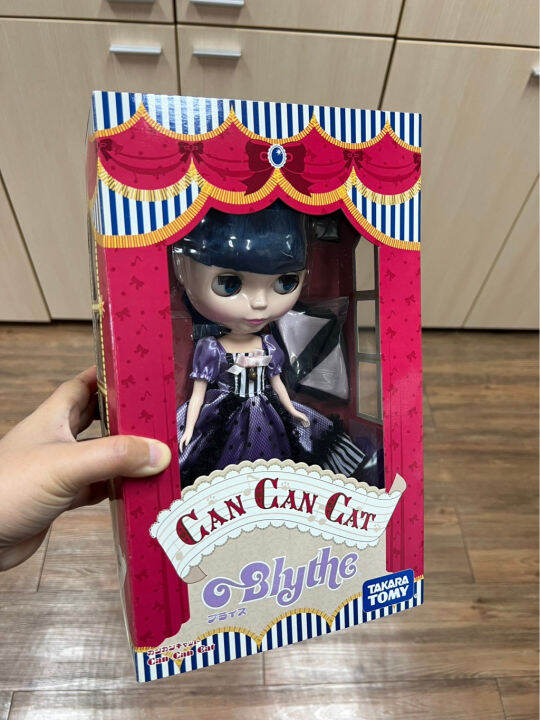 ตุ๊กตาบลายธ์-blythe-neo-can-can-cat-ของสะสม-ใหม่มาก-กล่องมีตำหนีนิดหน่อยตามภาพ