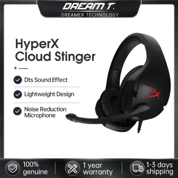 HyperX Cloud Stinger – Gaming Headset, Lightweight, Comfortable Memory  Foam, Swivel to Mute Noise-Cancellation Mic, Works on PC, PS4, PS5, Xbox