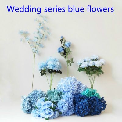 【CC】 Artificial Silk Flowers Hydrangea Wedding Office Valentine 39;s Day Guide Decoration