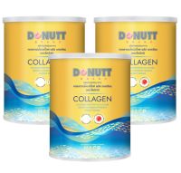 [พร้อมส่ง][ของแท้ 100%] Donutt Collagen Dipeptide คอลลาเจนไดเปปไทด์  120,000 mg โดนัทท์ โดนัท [* x3 *-D1 *]