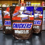 Socola Snickers Minis Travel Edition 500g Mỹ