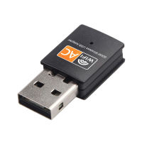 20Pcs 2.4GHz 5GHz Dual Band 600Mbps USB Wifi Adapter การ์ดเครือข่ายไร้สายสำหรับ Windows Xpvista 788.110 Mac