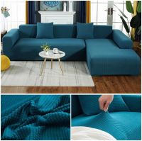 「Xibu workshop」ElasticFleece LSofa CoversCouch Cover ForRoom Chaise Lounge Stretch Armchair Couch Slipcover