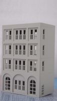 Outland Models Modern City Building 4-Story House / Shop N Scale 1:160 Railway