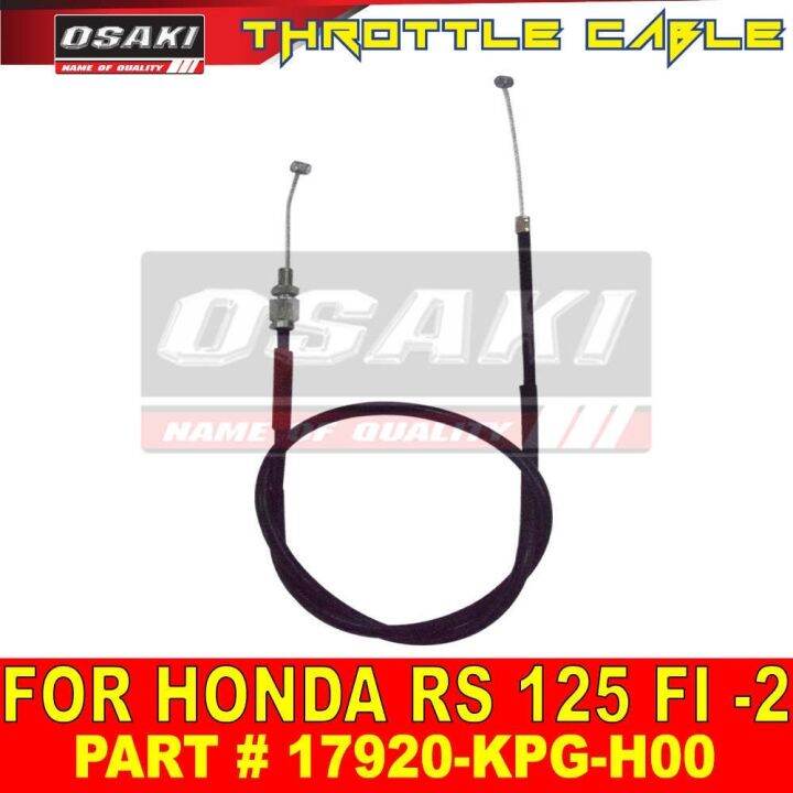 XRM 125 Fi 1 and 2 THROTTLE CABLE OSAKI Lazada PH
