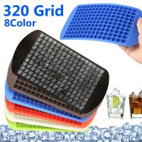 hot【cw】 160 Silicone Tray Cubes Mold Small Maker