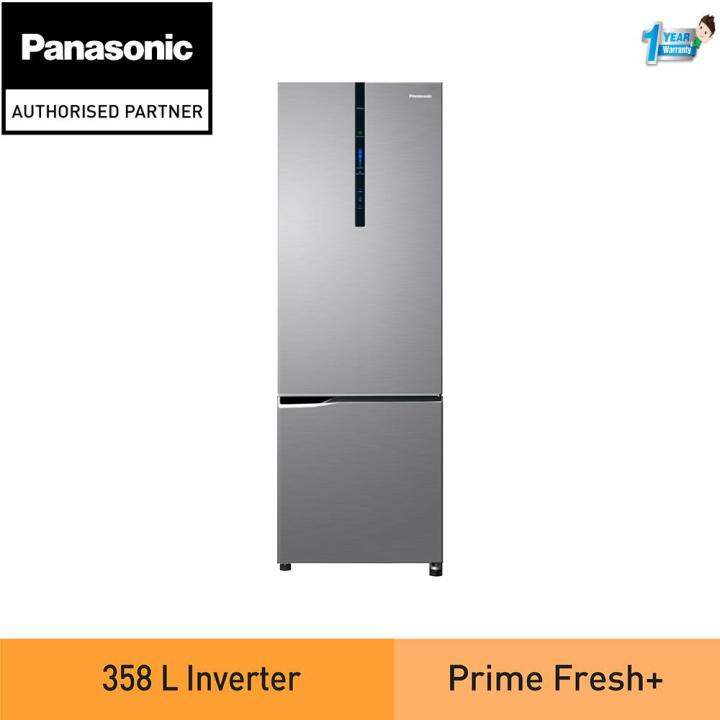 PANASONIC NRBC360XS FRIDGE ECONAVI 2 DOOR 358L NRBC360XSMY Lazada