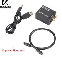 Digital To Analog Audio Converter Optical Fiber Coaxial Signal To Analog Spdif Stereo 3.5MM Jack 2*RCA Amplifier Decoder