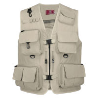 ☋✟✁ hnf531 Fishing Photography Vest Summer Multi Pockets Mesh Jackets Quick Dry Waistcoat