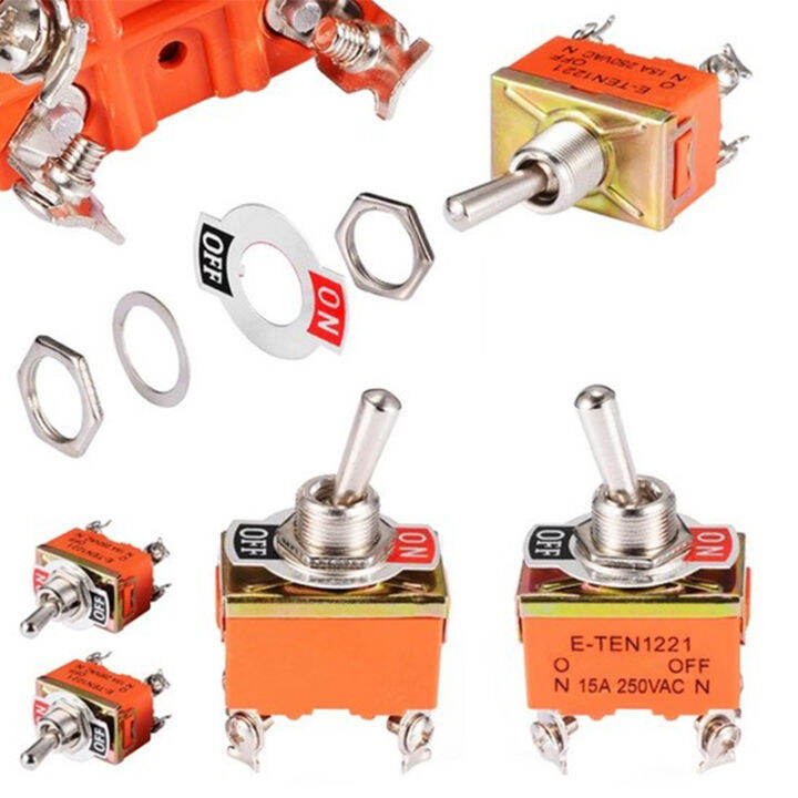 NON-SQUARE 12V LED Toggle Switch Heavy Duty 20A Switch SPST ON Off 3 - Foto 10