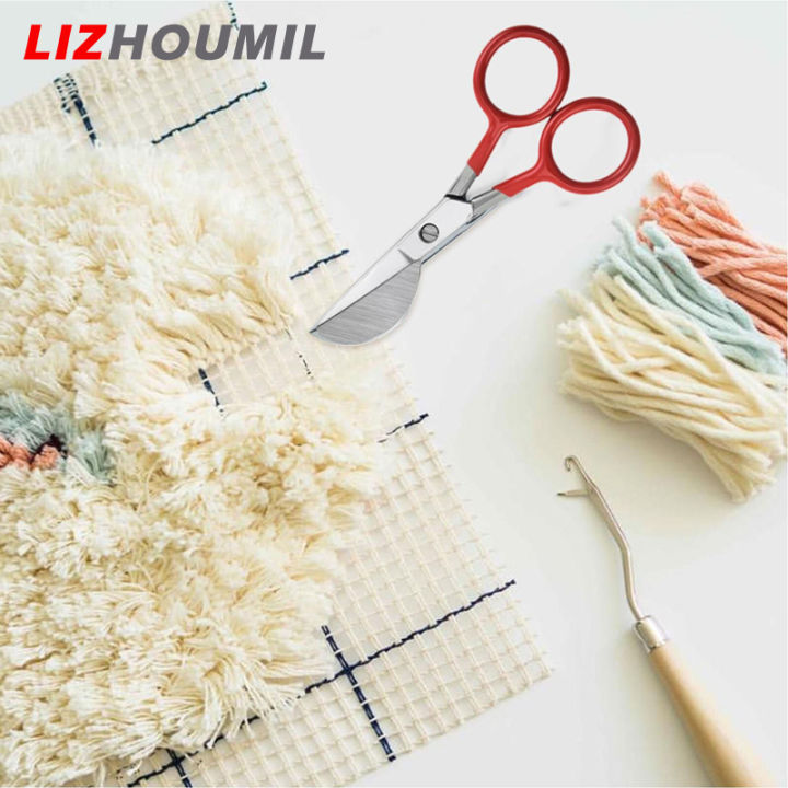 lizhoumil-กรรไกรตุ่นปากเป็ด-กรรไกรตัดลายฉลุเย็บผ้าขนาด12ซม-4-7นิ้วสำหรับงานหัตถกรรมผ้าด้ายเย็บปักถักร้อย