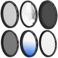 KnightX UV CPL ND Star Camera Filter Ultra Slim Optics Multi Coated Circular Polarizer for Canon Nikon Fujifilm